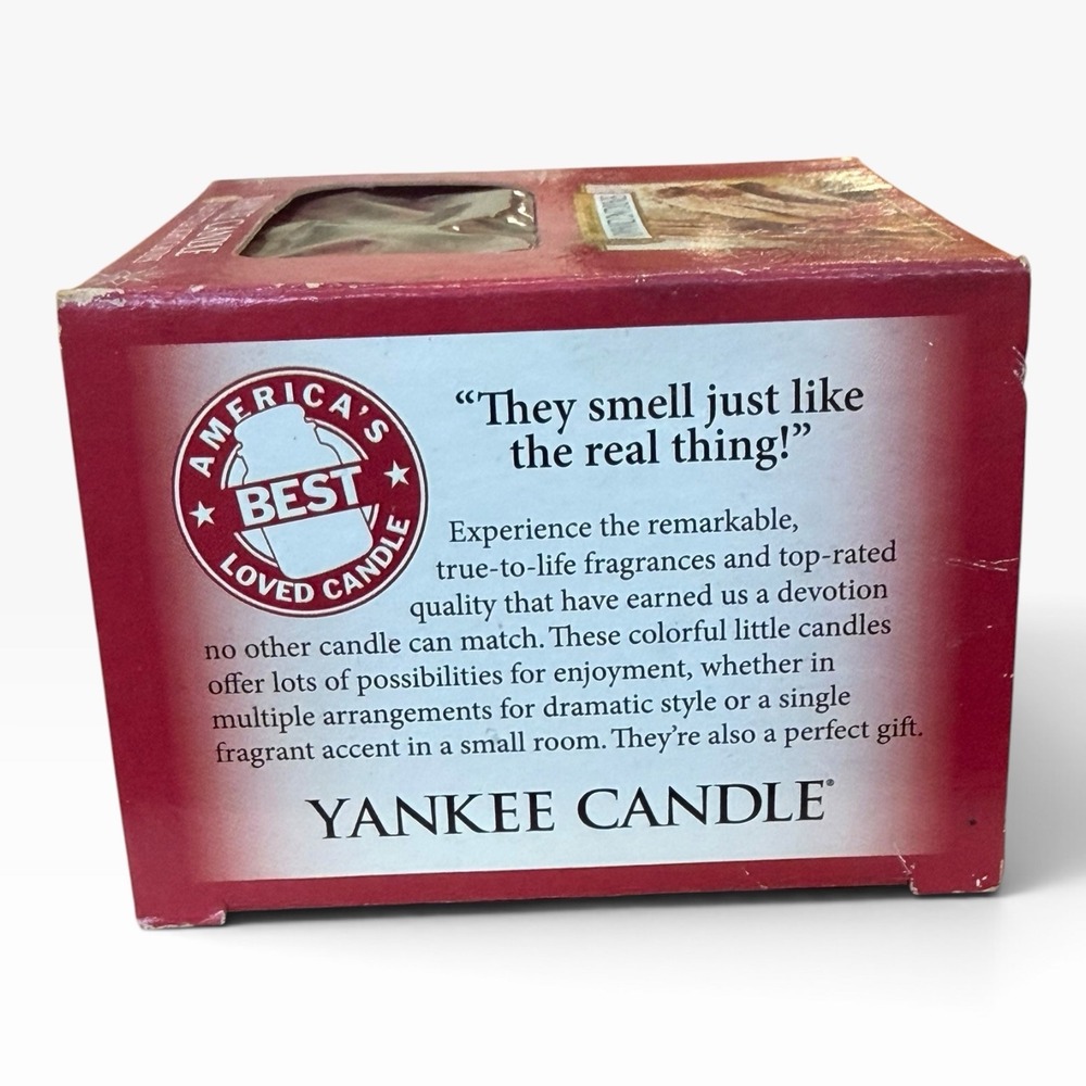 NEW Yankee Candle SPARKLING CINNAMON 12 Scented Tea Light Candles - Picture 4 of 4